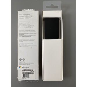 Microsoft Surface - USB-C to VGA Adapter - HFR00001- Black